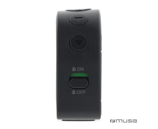 M-09 C | Muse Travel Alarm Clock Black - Muse LT45812-N0002