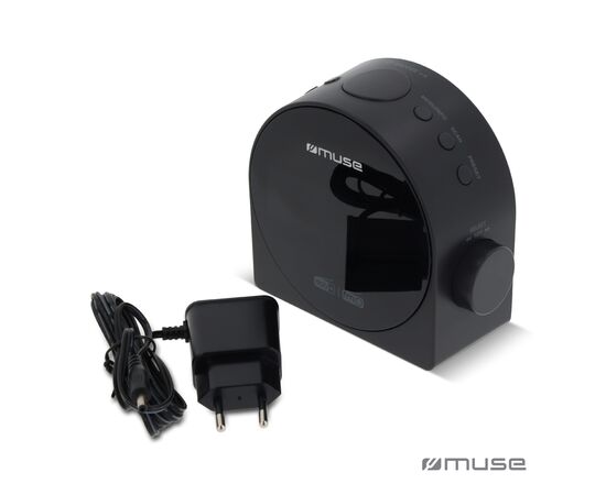 M-185 CDB | Muse DAB/DAB+ FM Dual Alarm Clock Radio Grey - Muse LT45902-N0061