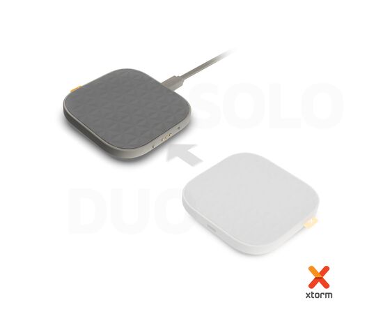 Xtorm Solo Wireless Charger 15W Grey - Xtorm LT46701-N0061