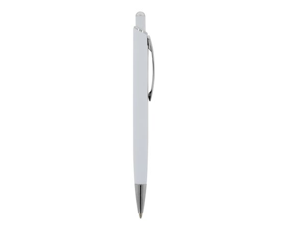 Kugelschreiber Monaco Metall Soft Touch Weiß -  LT87780-N0001