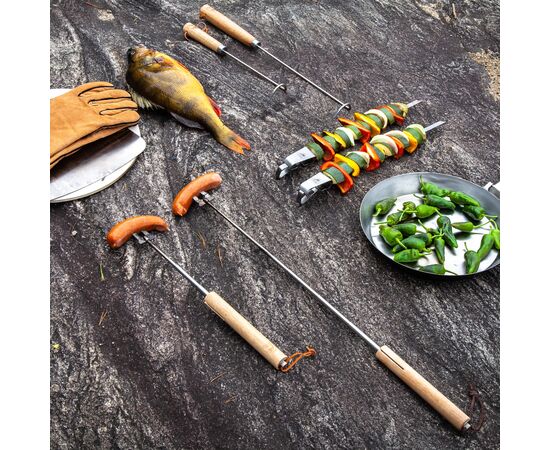 Fourchette à saucisse Sagaform Fredde Marron clair - Sagaform LT52012-N0052