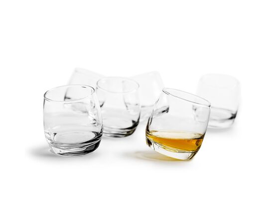 Sagaform Tumblers With Rounded Base Set 6-pcs 300ml Transparent - Sagaform LT52032-N0004