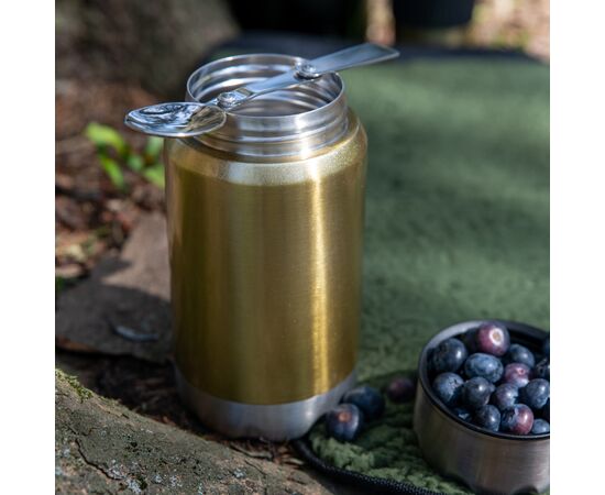 Sagaform Mark voedselthermoskan 600ml Goud - Sagaform LT52039-N0006 Sagaform Mark voedselthermoskan 600ml Goud - Sagaform LT52039-N0006