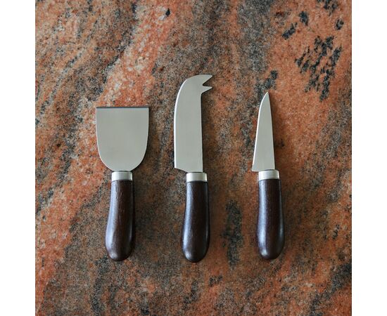 Sagaform Astrid Set de couteaux à fromage 3 pcs Bois - Sagaform LT52047-N0093