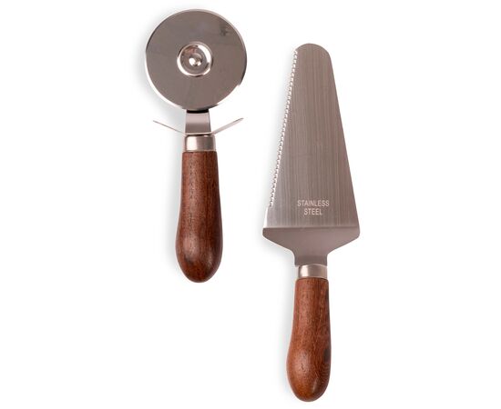 Sagaform Astrid Pizza/Kuchen-Set 2 Stück Holz - Sagaform LT52049-N0093