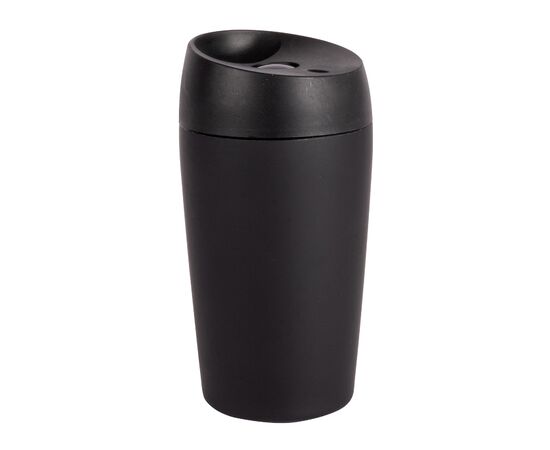 Sagaform Loke dubbelwandige mok met rubberen Coating 240ml Zwart - Sagaform LT52107-N0002