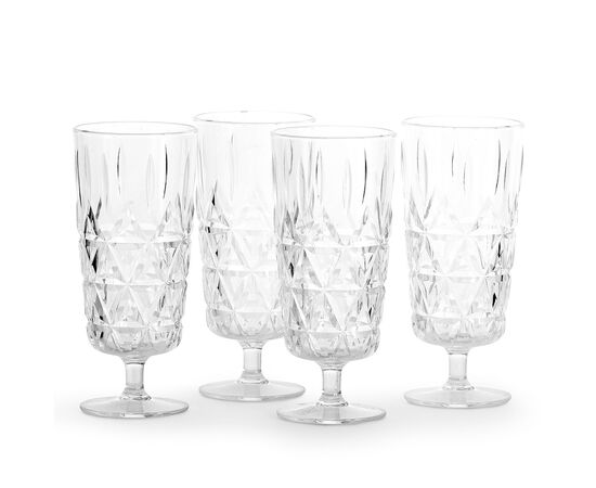 Sagaform Acryl picnic glass high 200ml set of 4 Transparent - Sagaform LT52125-N0004
