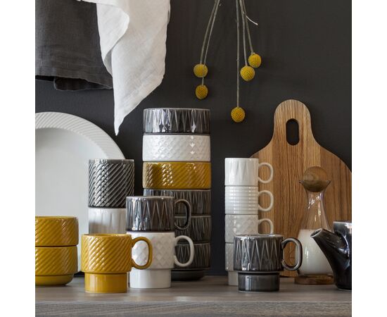 Sagaform Coffee & More Espresso kopjes 4st. 100ml Wit - Sagaform LT52204-N0001 Sagaform Coffee & More Espresso kopjes 4st. 100ml Wit - Sagaform LT52204-N0001