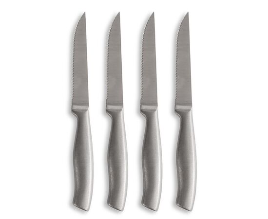 Sagaform Fredde BBQ Knives ensemble de 4 Argent - Sagaform LT52221-N0005