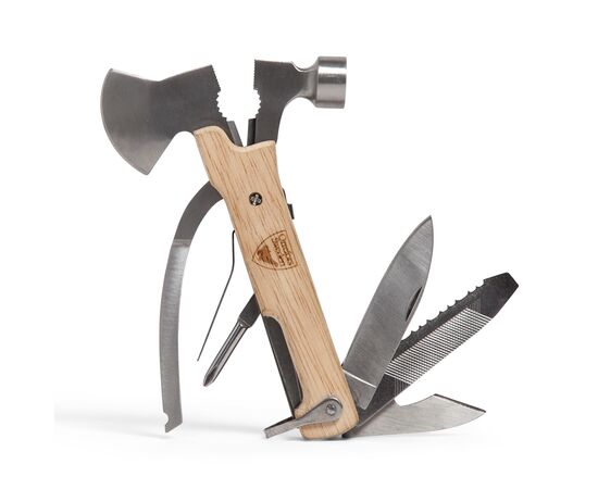 Orrefors Hunting multi-tool deluxe Wood - Orrefors Hunting LT54000-N0093