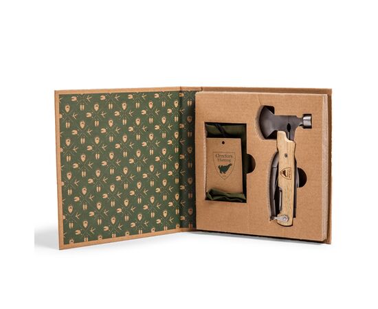Orrefors Hunting multi-tool deluxe Wood - Orrefors Hunting LT54000-N0093