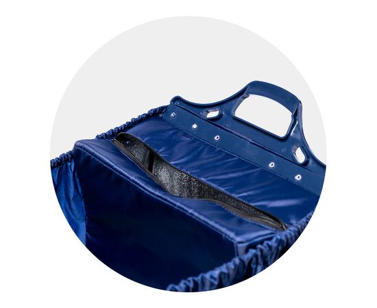 Lord Nelson BIG shopping bag with cooler pocket 41x33x28 cm Blue - Lord Nelson LT54302-N0011