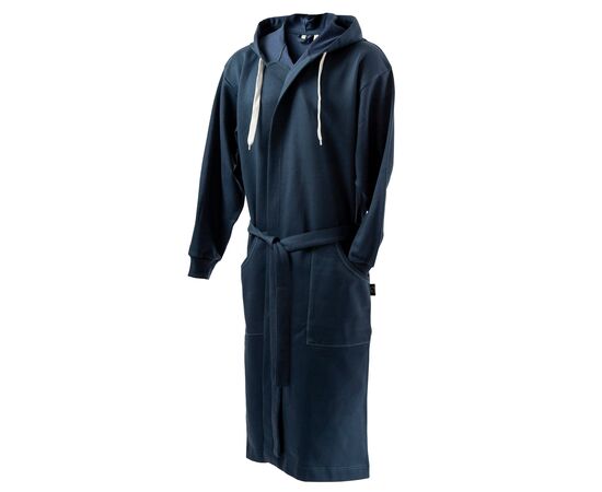 Kosta Linnewafveri Bademantel College L/XL Blau - Kosta Linnewäfveri LT54501-N0011