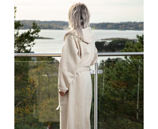 Kosta Linnewafveri Bathrobe College L/XL Beige - Kosta Linnewäfveri LT54501-N0055