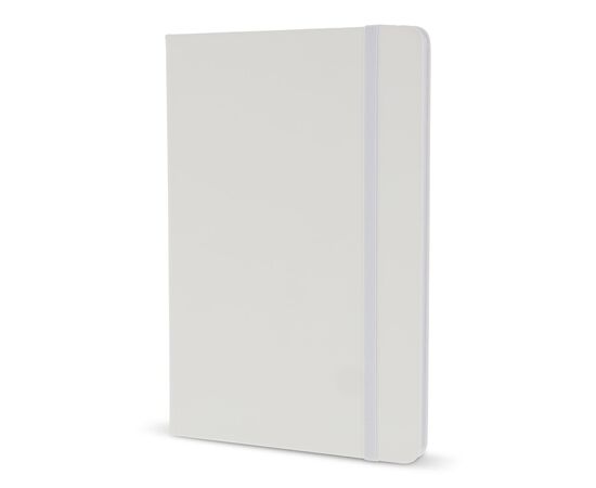 A5-notitieboek van PU Wit -  LT92066-N0001