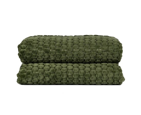 Sagaform Maja Fleece kariert 130x170 cm Grün - Sagaform LT52124-N0031