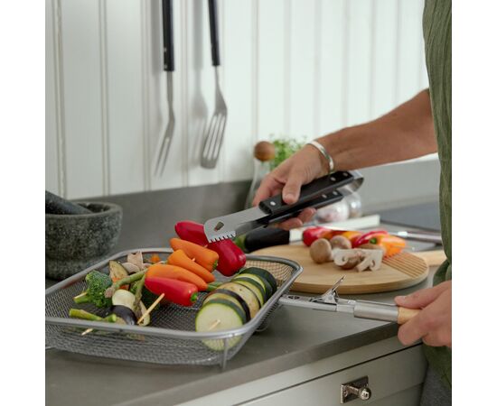 Sagaform Fredde BBQ set 3-pcs Noir, Argent - Sagaform LT52225-N0205