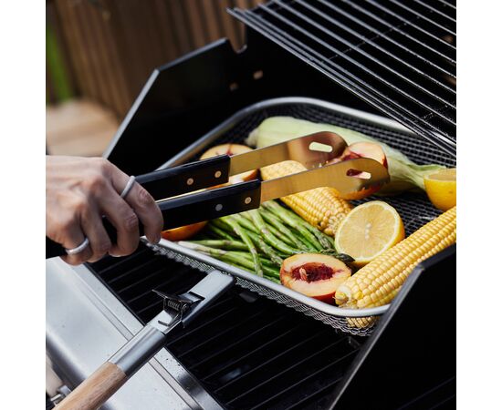 Sagaform Fredde BBQ set 3-pcs Noir, Argent - Sagaform LT52225-N0205