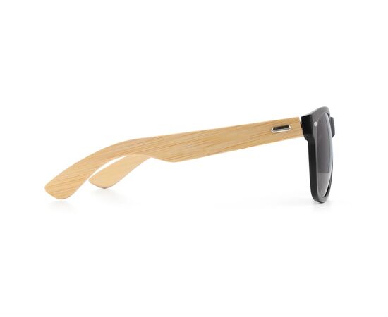 Lunettes de soleil Justin RPC avec bambou UV400 Noir -  LT86721-N0002
