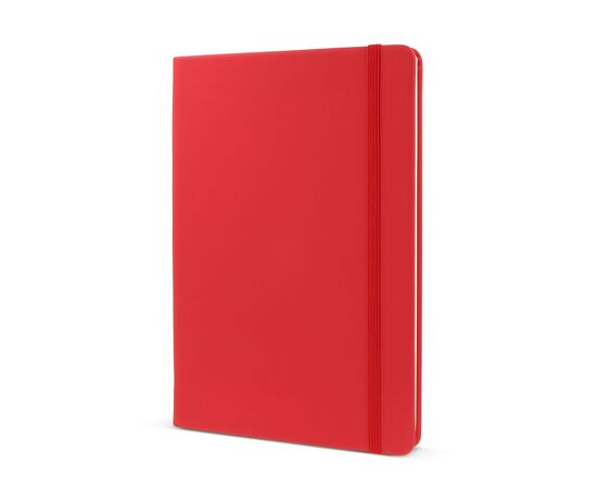 Cahier R-PET/PU A5 Rouge -  LT92071-N0021