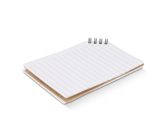 Notebook bamboo corner bound A6 Nature - empty LT92072-N0094
