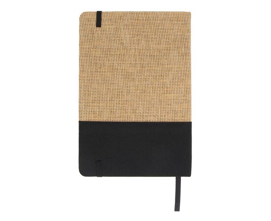 Notebook jute R-PET Black -  LT92077-N0002
