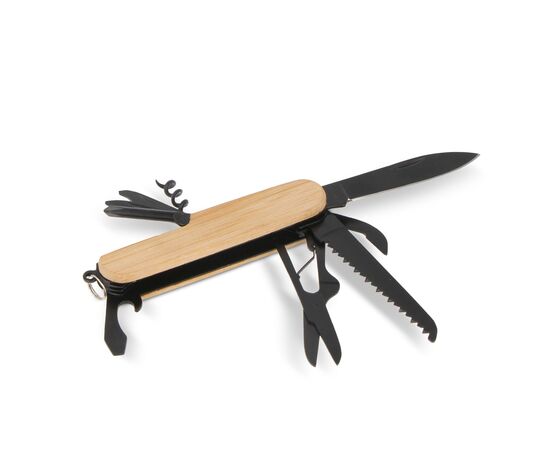 Multi-Tool-Bambus 9 Funktionen Schwarz -  LT93409-N0002