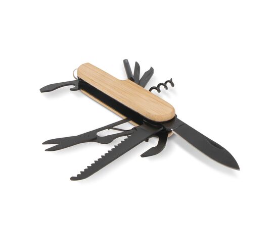 Multi-Tool-Bambus 9 Funktionen Schwarz -  LT93409-N0002