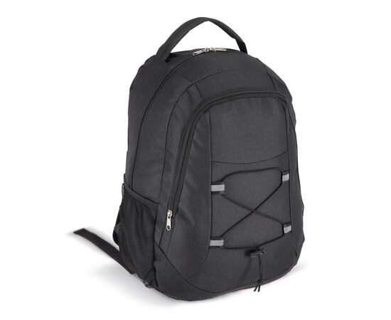 Rucksack mit Kordelzug R-PET 25L Schwarz -  LT95294-N0002