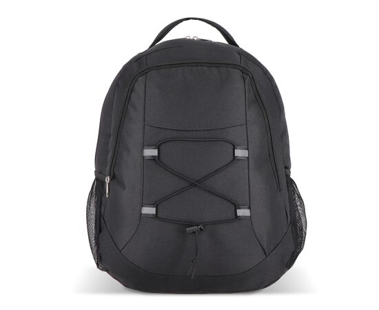 Rucksack mit Kordelzug R-PET 25L Schwarz -  LT95294-N0002