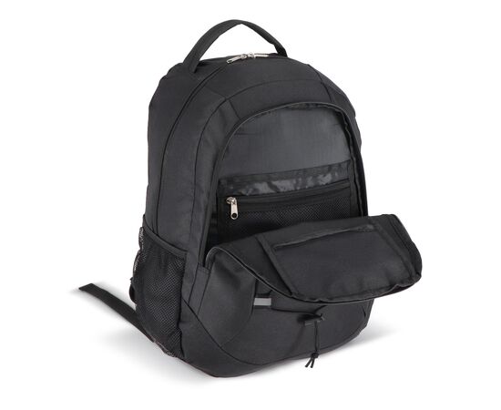 Rucksack mit Kordelzug R-PET 25L Schwarz -  LT95294-N0002