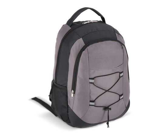 Backpack with drawcord detail R-PET 25L Grey -  LT95294-N0061