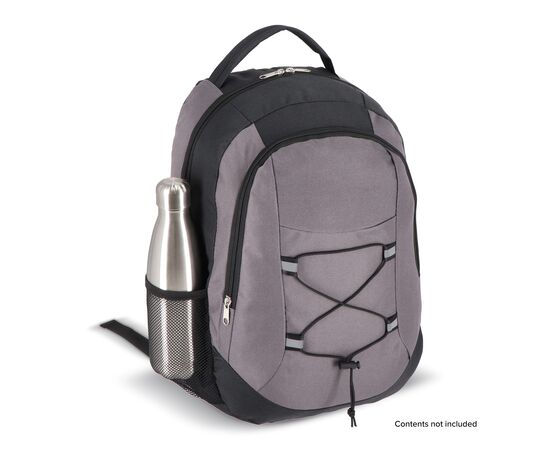 Backpack with drawcord detail R-PET 25L Grey -  LT95294-N0061