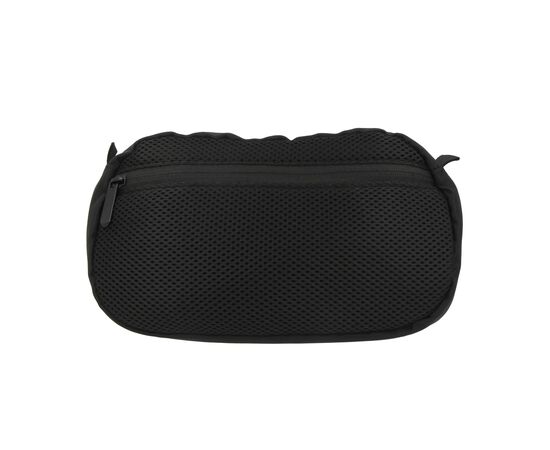 Crossbodytas R-PET met trekkoord Zwart -  LT95296-N0002