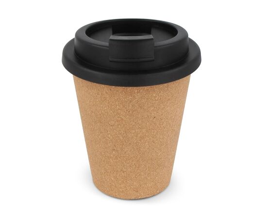 R-PP Kork Kaffeebecher 350 ml Schwarz -  LT98869-N0002