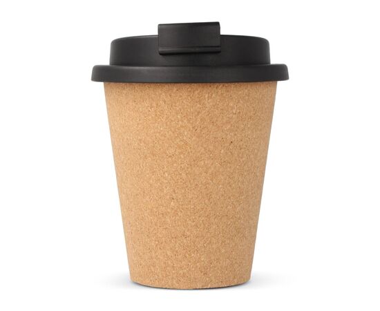 R-PP Kork Kaffeebecher 350 ml Schwarz -  LT98869-N0002