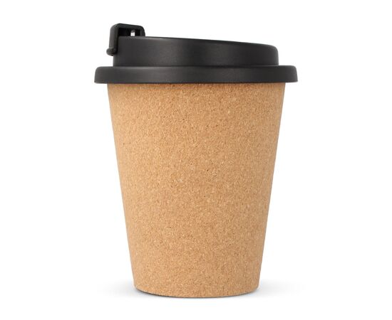 R-PP Kork Kaffeebecher 350 ml Schwarz -  LT98869-N0002