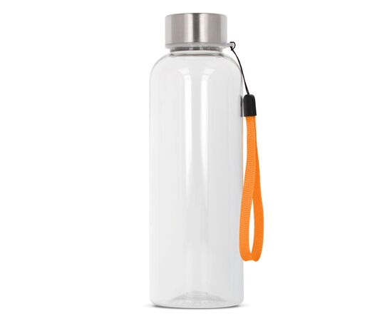Waterfles Jude R-PET 500ml Transparant, Oranje -  LT98877-N0426