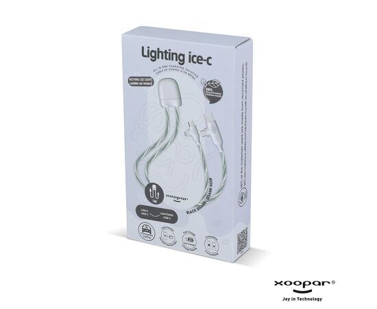 Xoopar Lighting Ice-C Charging cable Grey - Xoopar LT41019-N0061
