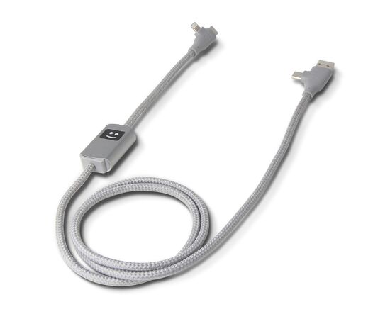 Câble Xoopar Allure PD avec transfert de données Gris clair - Xoopar LT41020-N0062