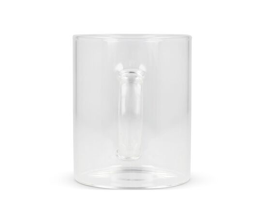 Kaffeeglas mit Henkel Vardez 180 ml Transparent -  LT50571-N0004