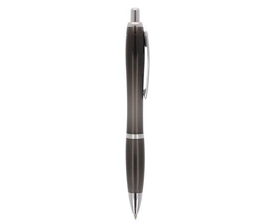 Kugelschreiber Hawaii transparent Ocean Bound Plastic Transparent, Schwarz - empty LT87820-N0402