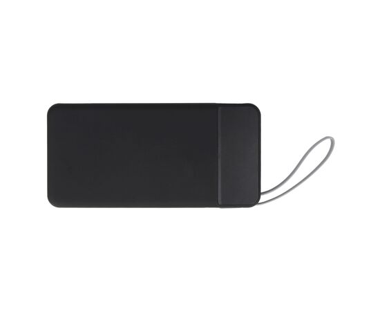 Ziara Powerbank met USB-C &amp; Lightning Kabel 10000mAh  Zwart - empty LT95502-N0002