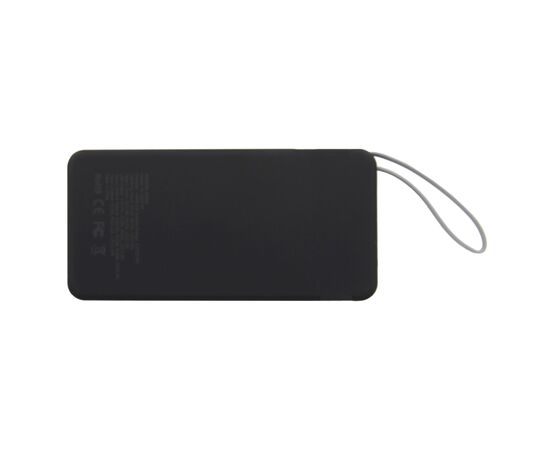 Ziara Powerbank met USB-C &amp; Lightning Kabel 10000mAh  Zwart - empty LT95502-N0002