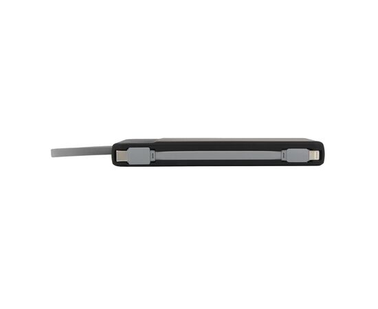 Ziara Powerbank met USB-C &amp; Lightning Kabel 10000mAh  Zwart - empty LT95502-N0002