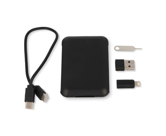 Kit de téléphone de voyage et chargeur Noir -  LT95659-N0002