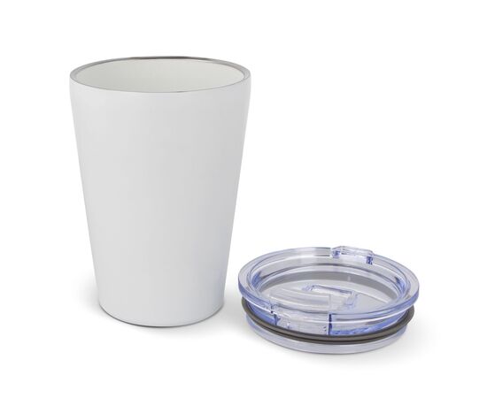 T-ceramic thermo mug Murray with lid 300ml White - T-ceramic LT98725-N0001