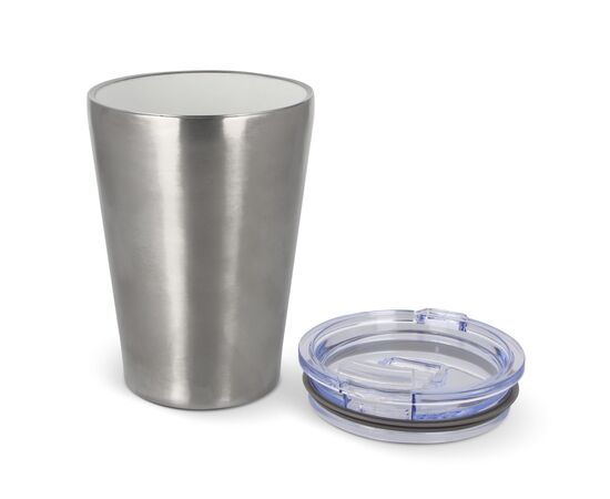 T-ceramic thermo mug Murray avec couvercle 300ml Argent - T-ceramic LT98725-N0005