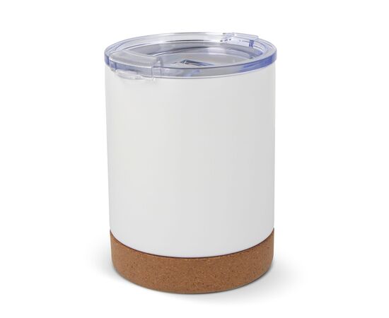 T-ceramic thermo mug with lid Lena 350ml White - T-ceramic LT98726-N0001