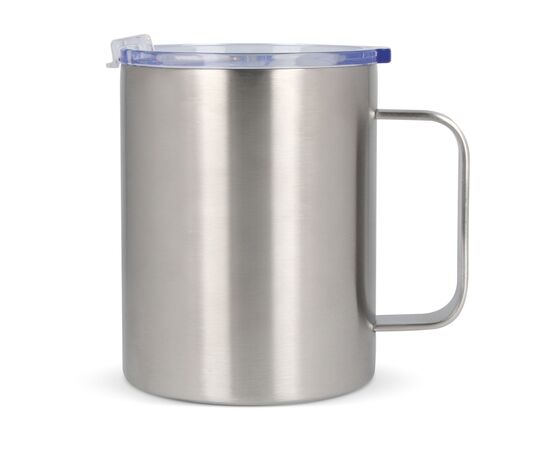 T-ceramic Thermobecher mit Deckel Danube 350ml Silber - T-ceramic LT98727-N0005